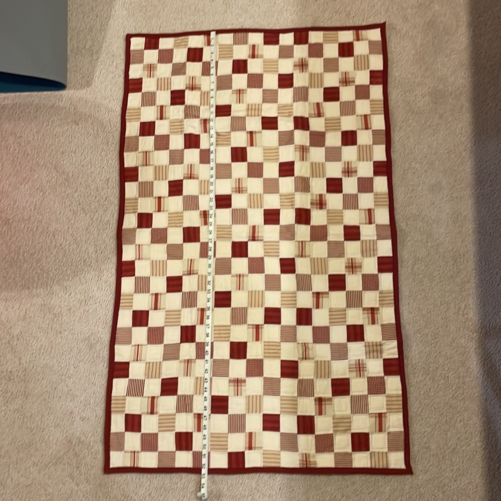Handmade patchwork quilt (& bumper)